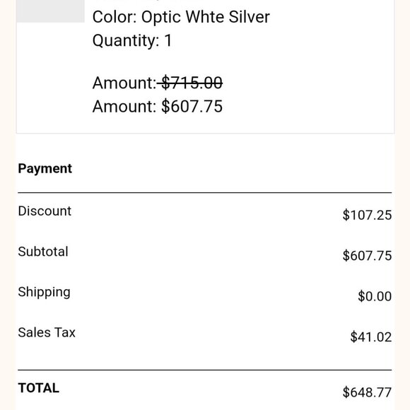 Golden Goose Slides Ombre Pearls White and Pink Silver Glitter Star Size 38 ⭐️ - Picture 3 of 10